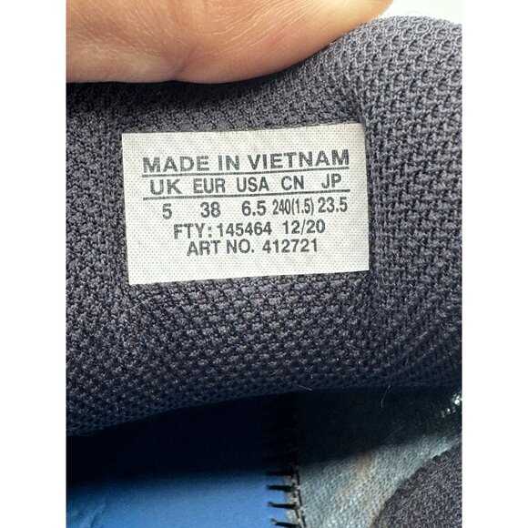 Salomon XA Pro 3D Blue Shoes Hiking Running Trail Size 6.5 Do Not Include Insole - Picture 8 of 9